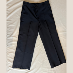Pantalon sastrero NEGRO