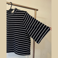 Remera raya corta - comprar online