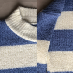 Sweater Mink rayado en internet