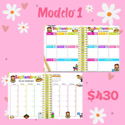 Agenda Escolar Modelo 1 - comprar en línea