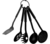 Set 5 Utensilios Nylon Para Cerámica Teflón