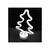 Lampara Led Arbol de Navidad de mesa 26cm - Low Cost Manía