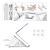 Soporte notebook plegable aluminio alta calidad - tienda online