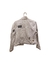 Jaqueta Jeans branca com sticker - comprar online