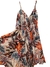Vestido estampado de alça e corte V feminino na internet