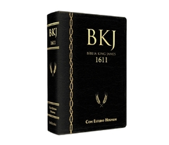 BÍBLIA KING JAMES 1611 COM ESTUDO HOLMAN 6° EDIÇÃO (CAPA PRETA)