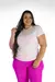 Camiseta Dry Fit branca - Yeva Fitness