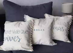 Funda Deco Frases