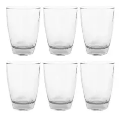 Vaso Vidrio Durax x6