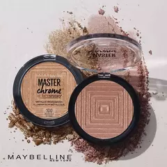Maybelline Polvo Master Chrome Molten Gold tono 100 X6.7g