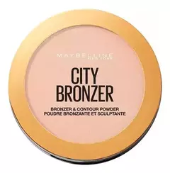 Maybelline City Bronzer Polvo Bronceador Contorno Compact 8g - honeymoon