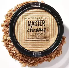 Maybelline Polvo Master Chrome Molten Gold tono 100 X6.7g en internet
