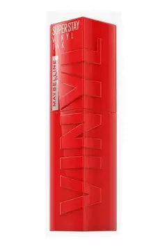 Labial Líquido Maybelline Superstay Vinyl Ink Color Red-hot - comprar online