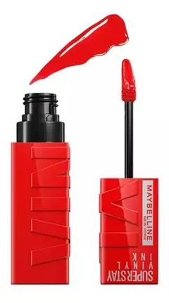 Labial Líquido Maybelline Superstay Vinyl Ink Color Red-hot en internet