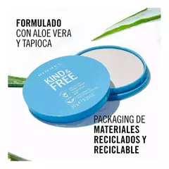Rimmel London Polvo Compacto Ligero Kind & Free Tono 40 Tan - tienda online