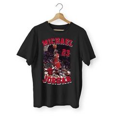 Remera Michael Jordán salto