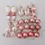 Kit com enfeites com bolas, pingentes para ornamentos de árvore de natal - loja online