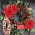 Enfeite de Árvore de Natal Flores Vermelhas, Decorações e Ornamentações - InpalS