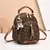 Imagem do Bolsa Feminina Grande PU Padrão Lichia – Estilo Crossbody e Balde Portátil