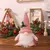 Boneca Natalina Decorativa Tricotado com Luz Led Noturna