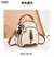 Bolsa Feminina Grande PU Padrão Lichia – Estilo Crossbody e Balde Portátil
