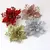 Enfeites para árvores de natal, decorações, flor artificial Glitter na internet
