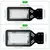 Luminárias Led Ambientes Externos à Prova Dágua para Rua, Jardins, Galpões, Estradas, Branco Frio de 200v na internet