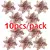 Enfeites para árvores de natal, decorações, flor artificial Glitter - loja online