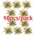 Enfeites para árvores de natal, decorações, flor artificial Glitter - comprar online