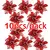 Enfeites para árvores de natal, decorações, flor artificial Glitter - loja online