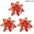 Enfeite de Árvore de Natal Flores Vermelhas, Decorações e Ornamentações - comprar online