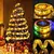 Fitas decorativas luminárias natalinas - enfeites de árvores e decoração de casa. na internet
