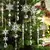 Flocos de neve gelo pingentes para árvore de natal na internet