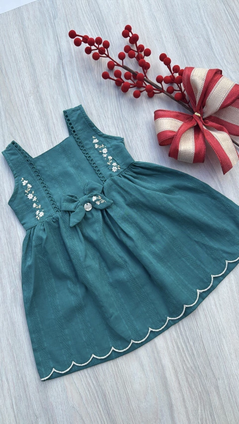 Vestido Realeza Esmeralda