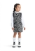 Vestido preto e branco Alekids