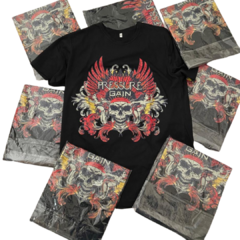 Camiseta Masculina Brasão Pressure Gain - comprar online