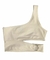 Top blanco argolla