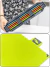 Set 4 Tablas Picar Carnes Verduras Pescado Base Organizador