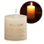 Vela Decorativa Sin Humo – Blanca Marfil 5x5 cm en internet