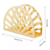 Servilletero Dorado con Diseño Triangular – Decorativo y Funcional - tienda online
