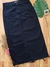 Pollera Negra larga con tajo atras