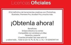 ADOBE CREATIVE CLOUD 6 MONTHS-MESES - comprar online