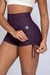 Short Fitness Smile Blueberry S/ empina bumbum Tamanho:M;Cor:Blue Berry