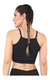 Cropped Top Fitness Alcinha Basica Preto Fitness Academia - loja online
