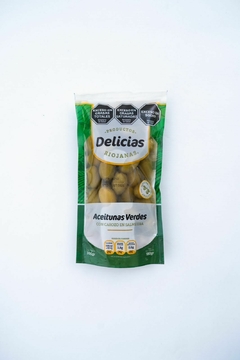 ACEITUNAS VERDES CON CAROZO - 180GRS NETO