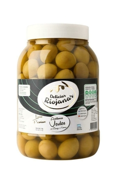 ACEITUNAS VERDES CON CAROZO - LINEA PREMIUM 1 KG