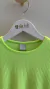 Blusa Canelada Verde Lima na internet