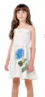 Vestido Linho Com Silk Na Saia