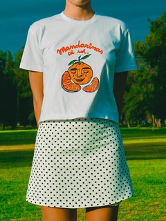 Crop top mandarinas al sol - Sile Aubó