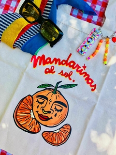 Tote bag mandarinas al sol - comprar online
